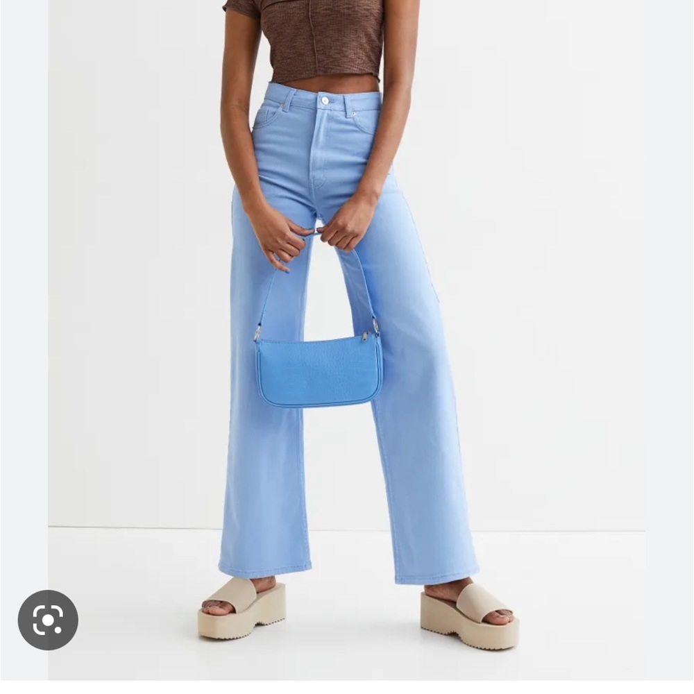 H&M Wide Leg Twill Pants